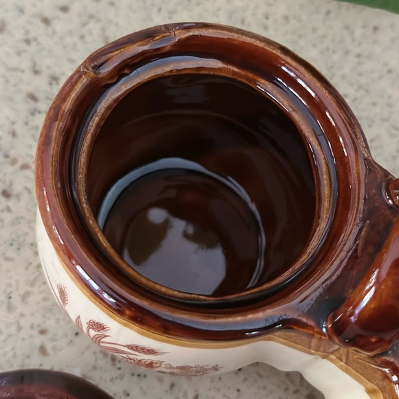 Vintage Ceramic Double Condiment Jar - Picture 7 of 13